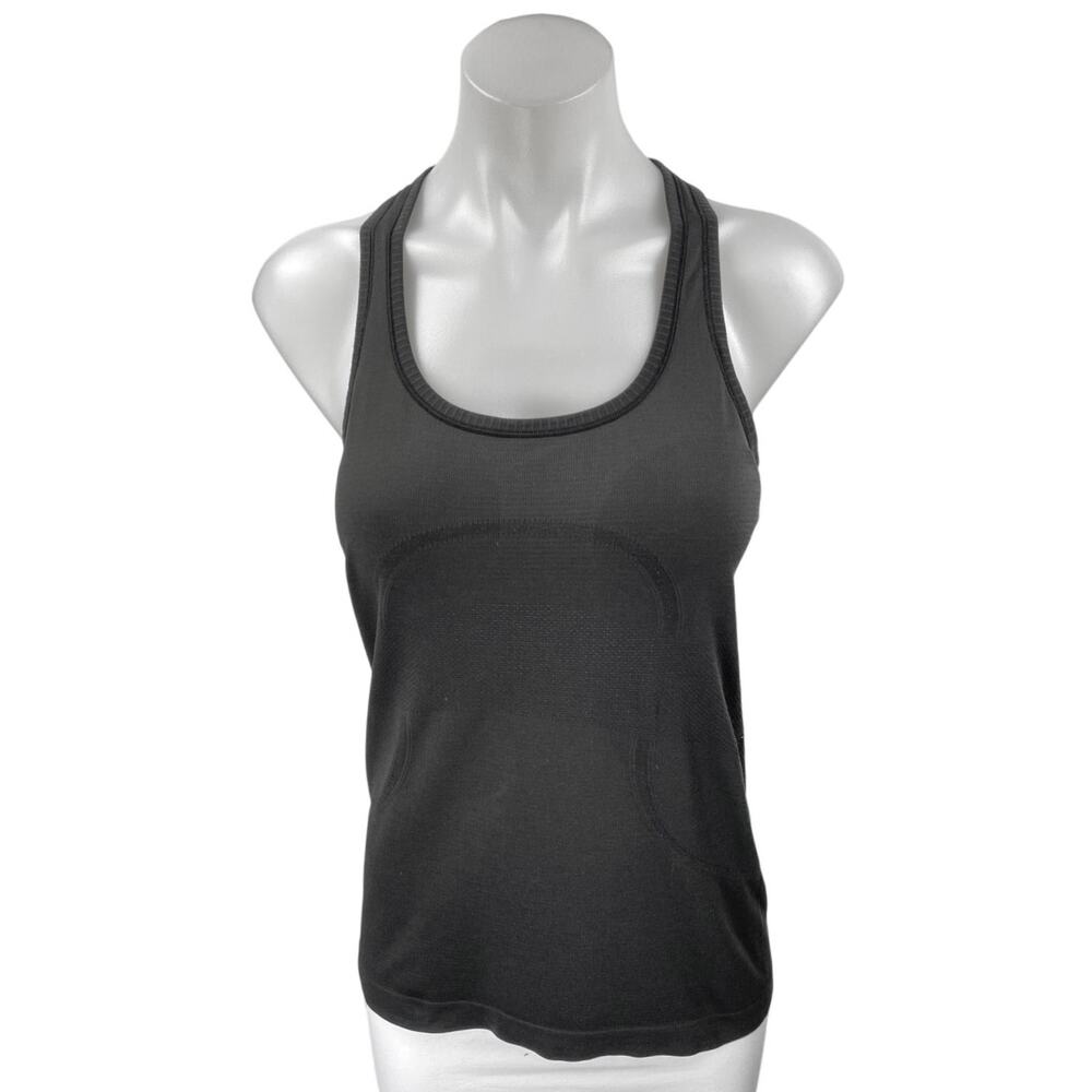 Lululemon Black Swiftly Tech Sleeveless Racerback Yoga Athletic Tank Top Size 4